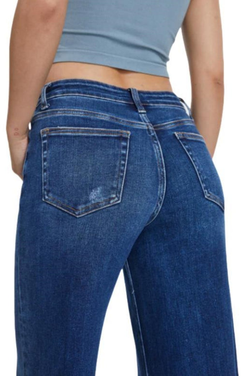 Baggy BBL Jeans — Wide Leg, Bum-Lifting, Comfy Stretch